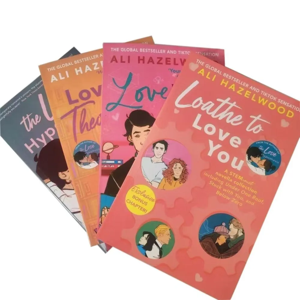 

The Hazelwood series consists of four volumes of love novels, The Love Hypothesis