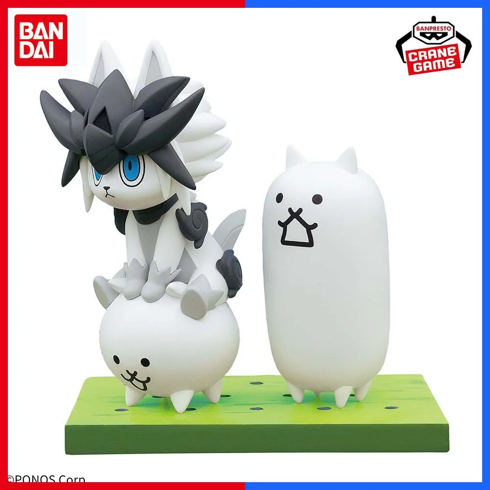 En Stock Bandai Banpresto figura Original de Anime gatos de batalla: figura del ejército de gatos-Super Extreme Cat Festival figura de acción modelo Juguetes