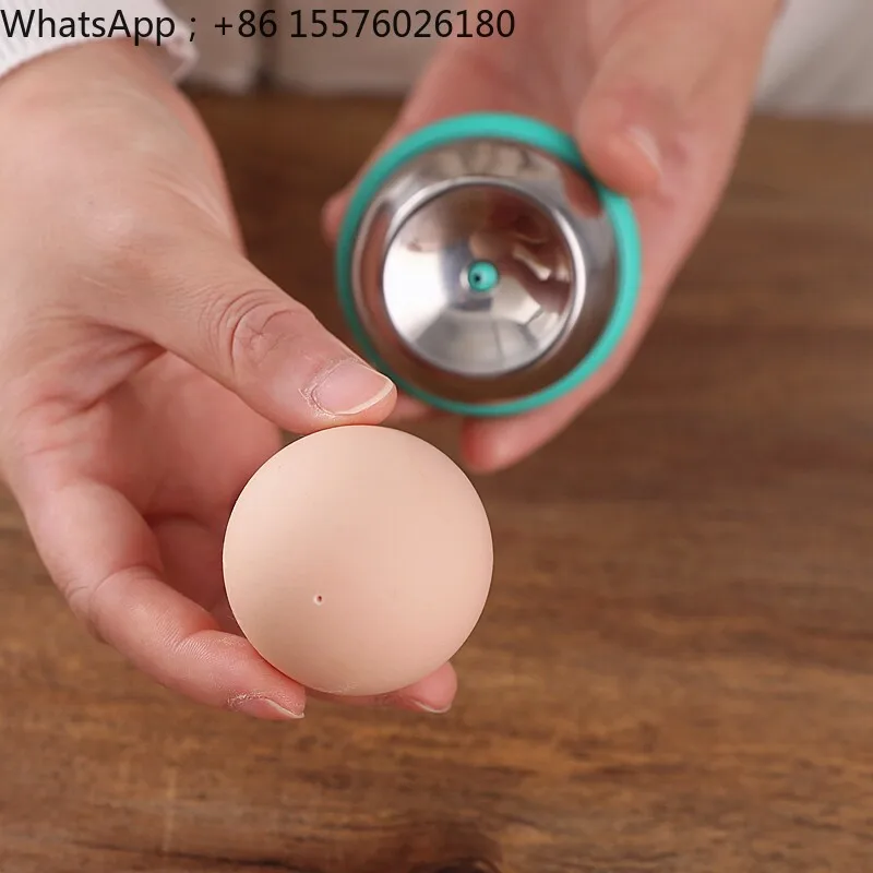 Egg Punch, Raw Egg Row, Air, Boiled Duck Eggs in Water