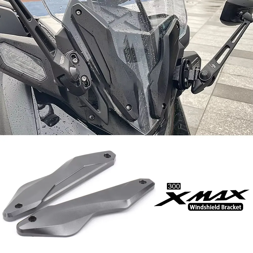 

5 colors aluminum Motorcycle For YAMAHA XMAX300 XMAX 300 Windshield Windscreen Bracket Strip Trim Kit X-MAX300 2023 2024