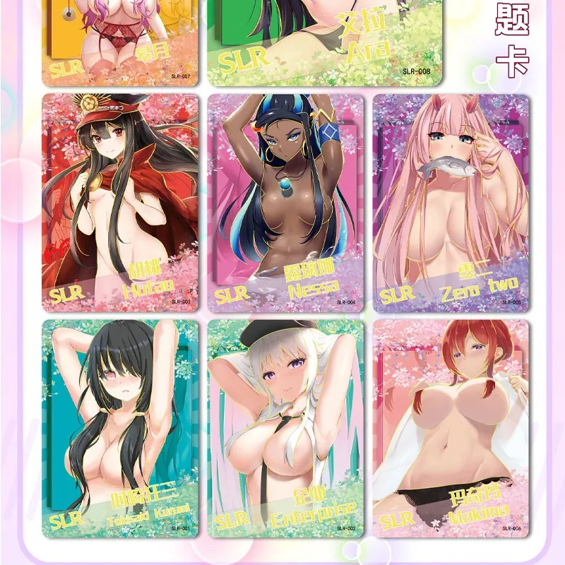 Senpai Goddess Story Haven 4 Collection Cards Child Kids Birthday Gift Game Cards Table Toys For Family Christmas Gifts