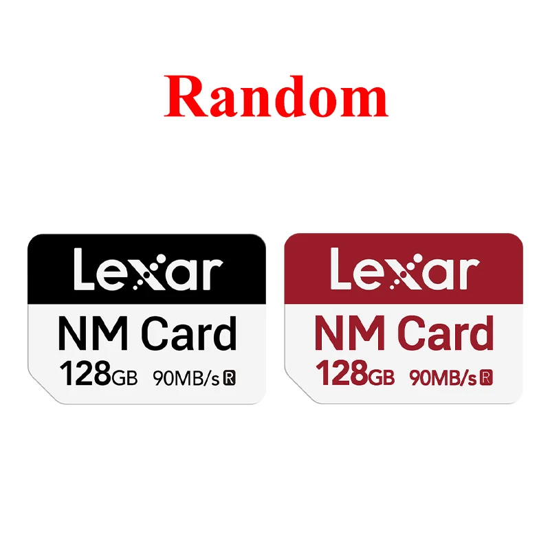 بطاقة Lexar NM لهاتف هواوي مع قارئ بطاقات USB 3.1 Micro SD سعة 128 جيجابايت وبطاقة ذاكرة 256 جيجابايت حتى 90 ميجابايت/ثانية بطاقات Microsd Flash TF