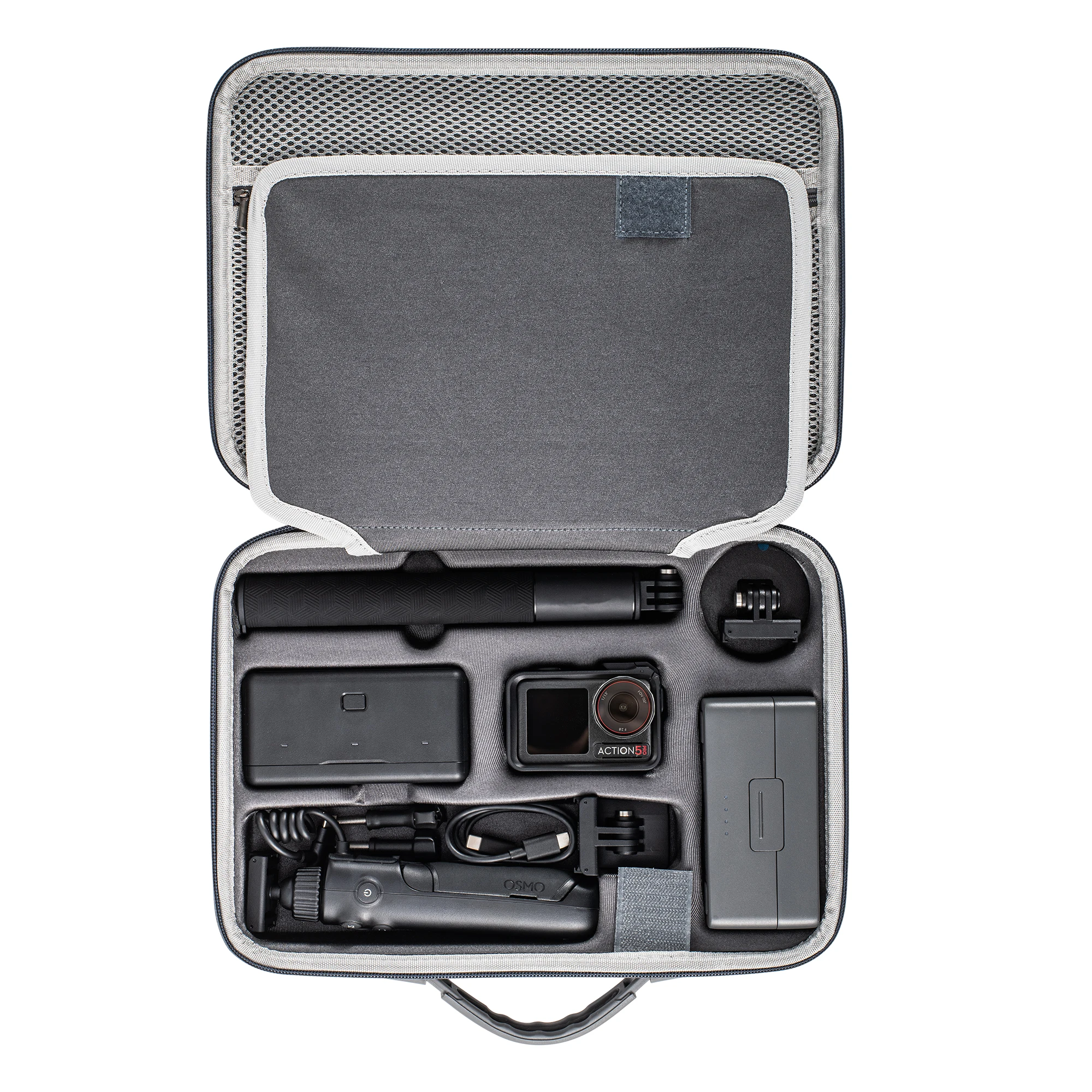 Sacos De Armazenamento Mala para DJI Osmo Ação 5 Pro, À Prova D' Água PU Vlog Bolsa de Proteção, Bolsa