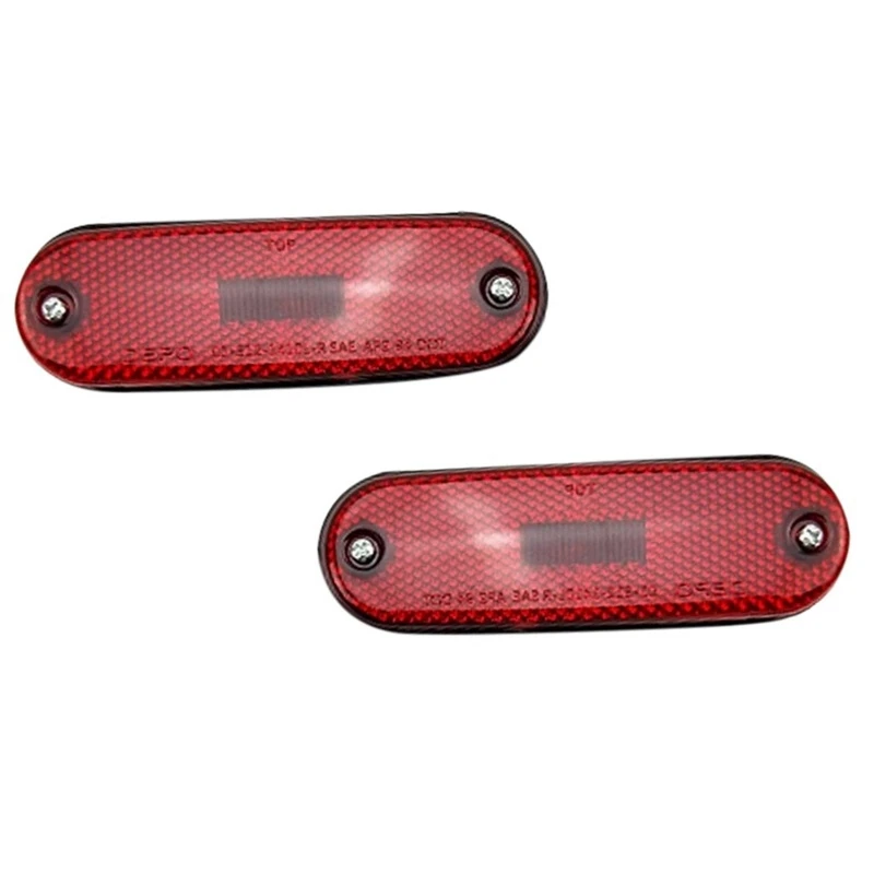 Left & Right Rear Bumper Lower Tail Light Brake Stop Lamp For Toyota RAV4 1996-2000 81750-42010 81760-42010