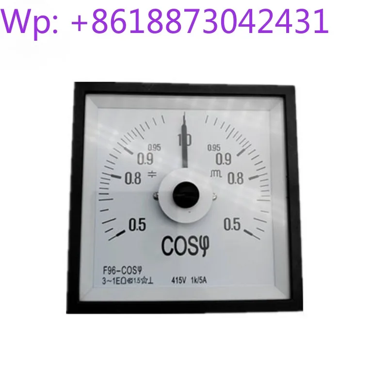 Type 96 Marine Three-Phase Power Factor Meter F96-COS 380/100