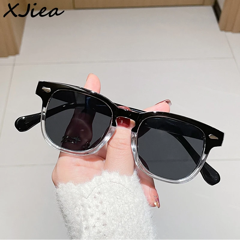 

XJiea Vintage Women Sunglasses Classic Small Oval Sun Eyeglasses For Men Anti-blue Light Glasses Outdoor Shades Accessory