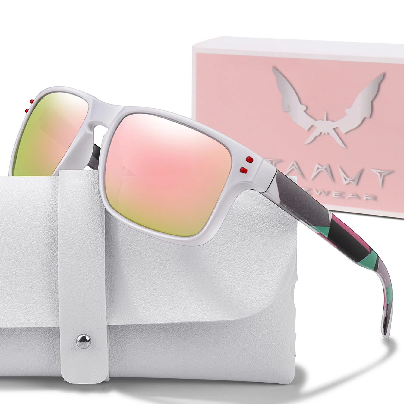 AliExpress NONE Polarized UV400 Fishing Sunglasses for Men And Women Outdoor Sports Cycling Driving Hiking Classic Goggles with BOX