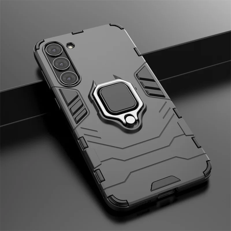 For Samsung Galaxy S23 S 23 Ultra Case Anti Shock Kickstand Magnet Armor Phone Cases For Samsung S23 Plus S23Plus Back Cover