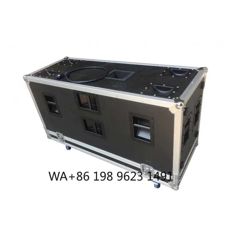 1400W Active Line Array Speaker Dual 10 Inch + 18 Inch Subwoofer Outdoor Wedding Stage