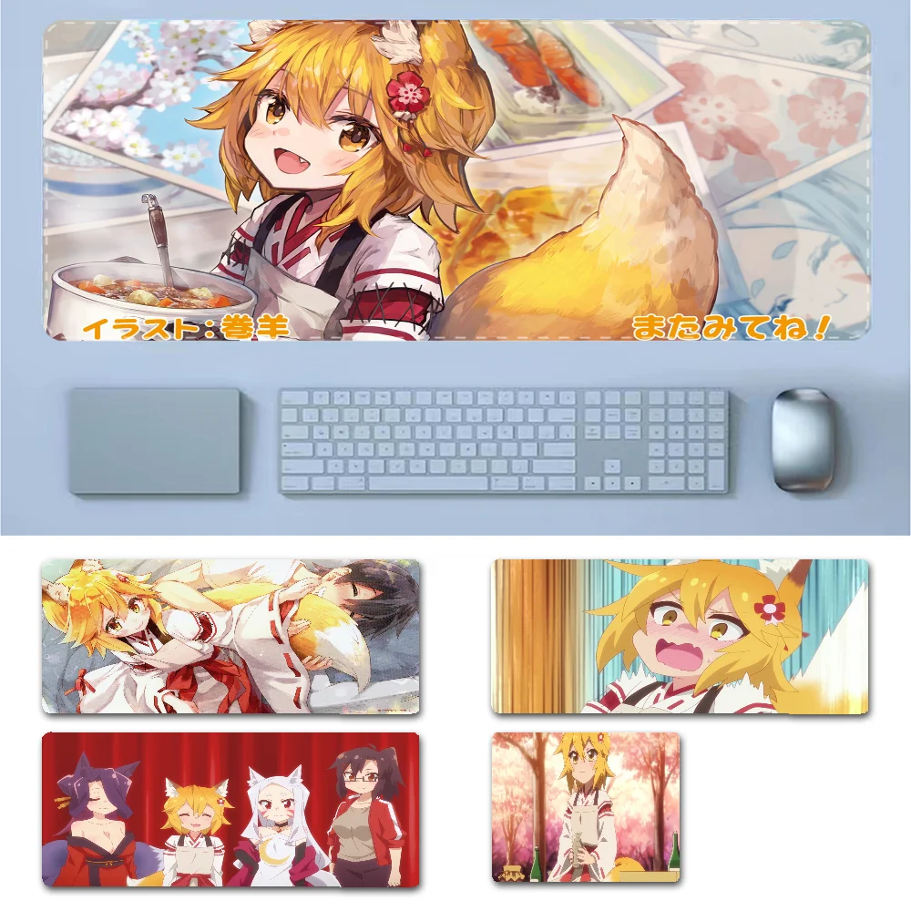 

Helpful Fox Senko Mousepad New Rubber Mouse Durable Desktop Mousepad Size for Game Keyboard Pad for Gamer