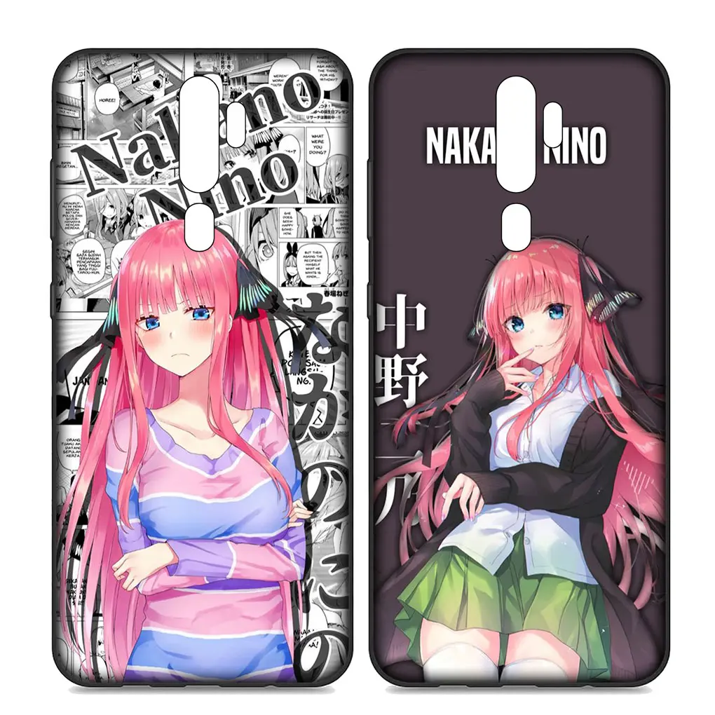 Nakano Ichika Miku Itsuki Nino Yotsuba Phone Cover for OPPO A17 A15 A16 A17K A16K A53 A54 A96 A95 A94 A74 A78 A58 A38 A57 Case