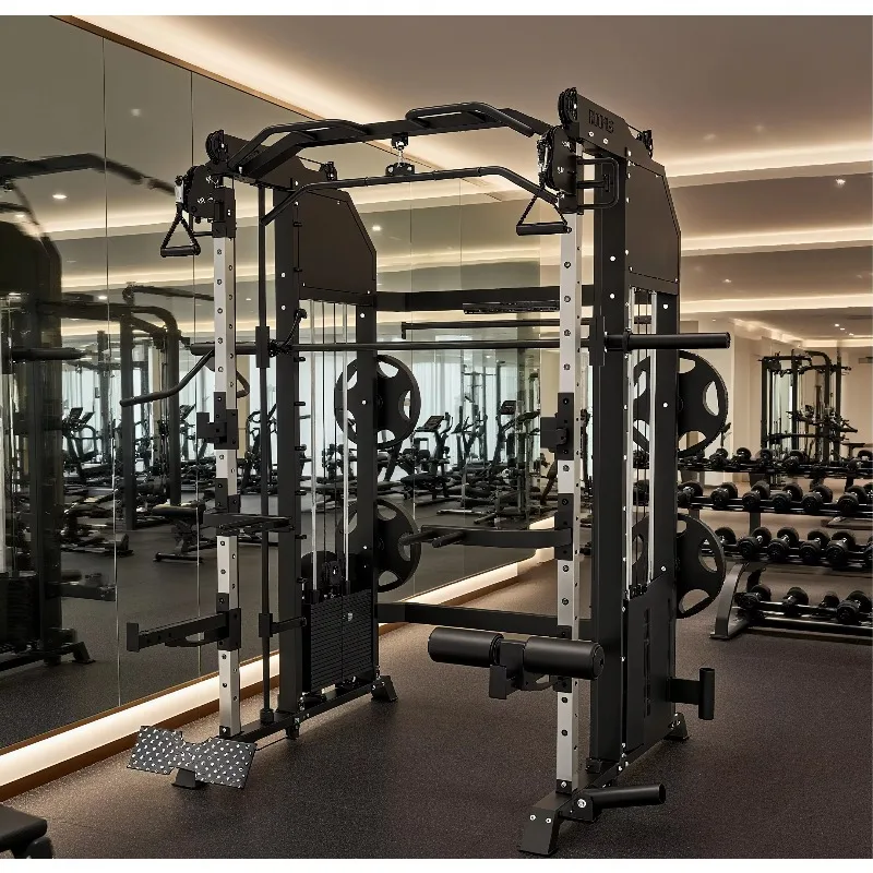Multi-Functional Strength Training Rack Full-Body Training Machine-Heavy-Duty Steel Gym Equipment for Commercial Use & Home Gym