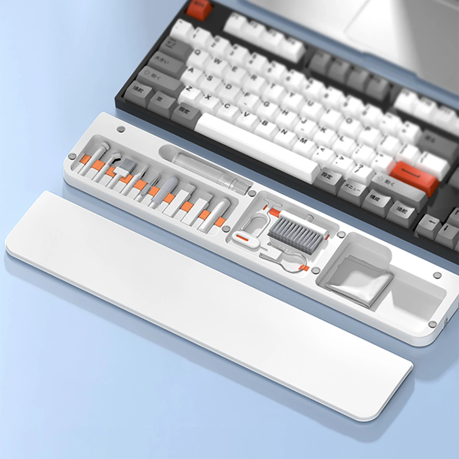 مسند معصم من الجلد والبلاستيك - مراجعة Keyboard Wrist Pad Leather وسعره