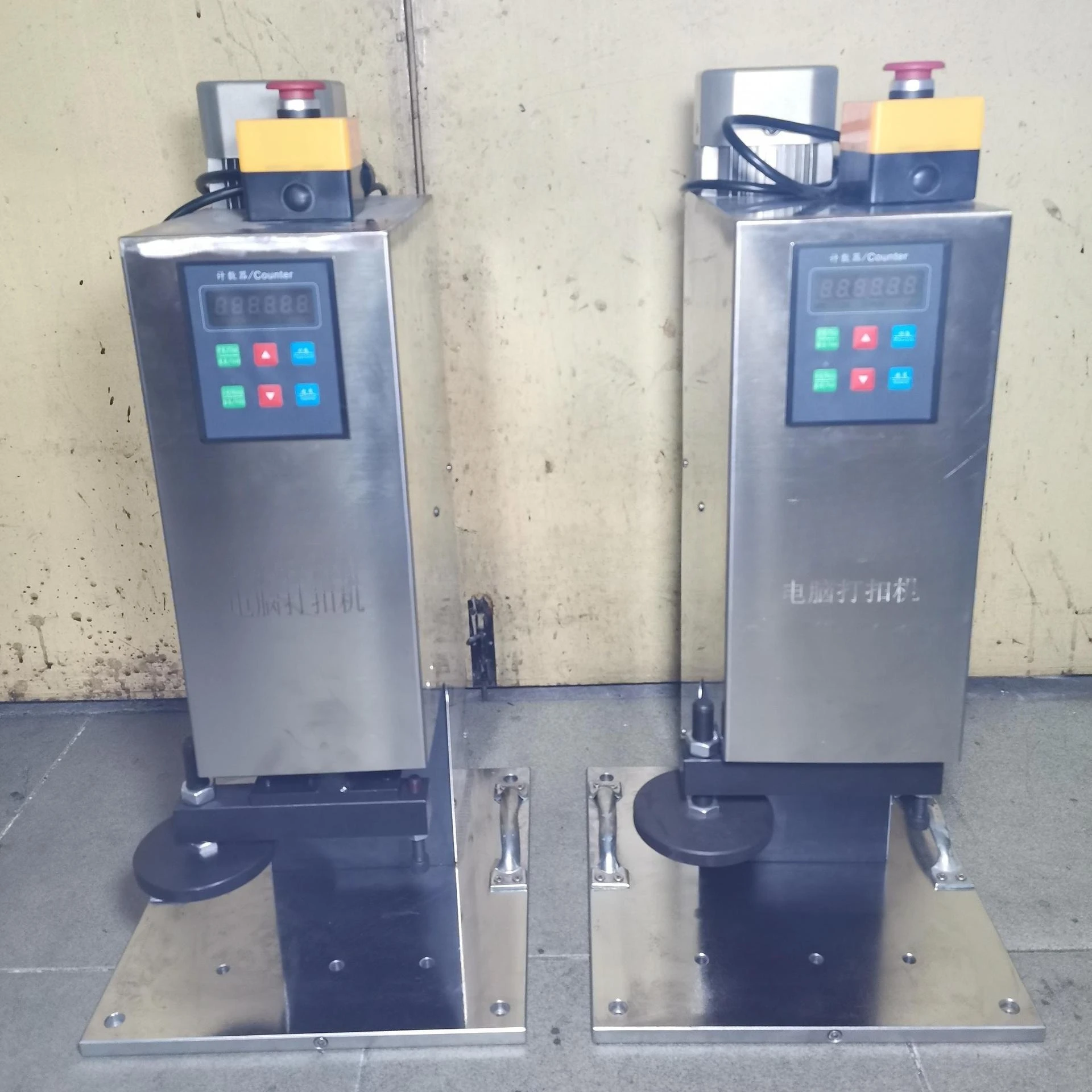 Cloth bag buckle machine Semi-automatic cloth bag belt buckle automatic bag buckle machine
