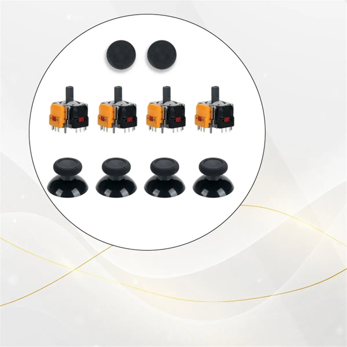 

Джойстик Hall-Effect с колпачками джойстика для ремонтного комплекта 3D-электромагнитного джойстика для /S