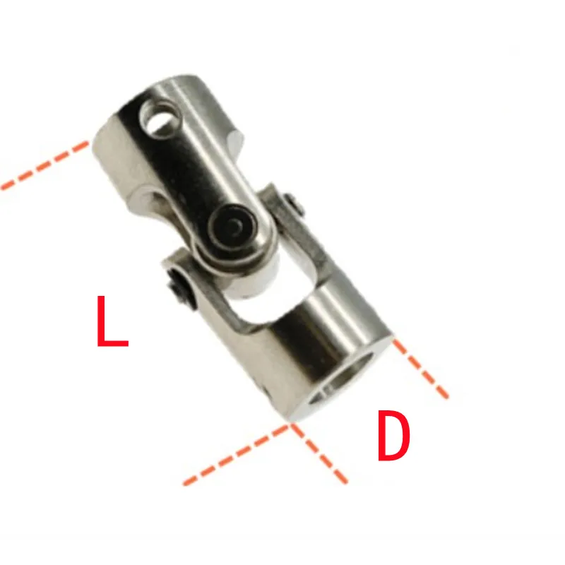 10pcs Universal Joint Coupling 2/3/3.17/4/5/6/6.35/8/10/12mm Boat Car Shaft Coupler Motor Connector