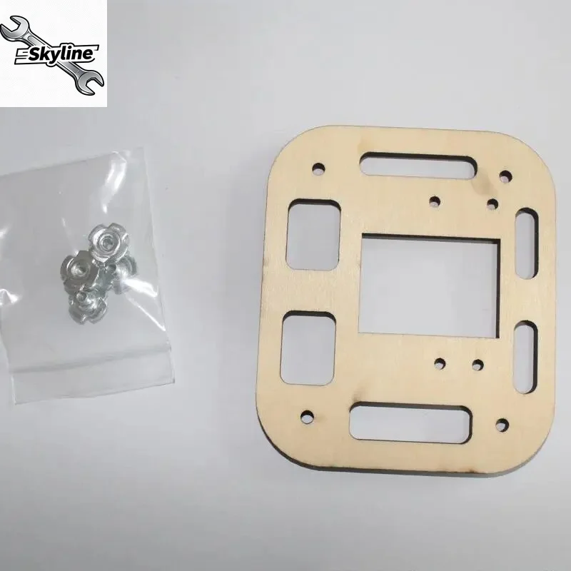 2PCS RC Plane Airplane Model Spare Part  Motor Seat  Wood  Board For Wingspan 1200mm 30E 300  F3D  DIY Plane Parts