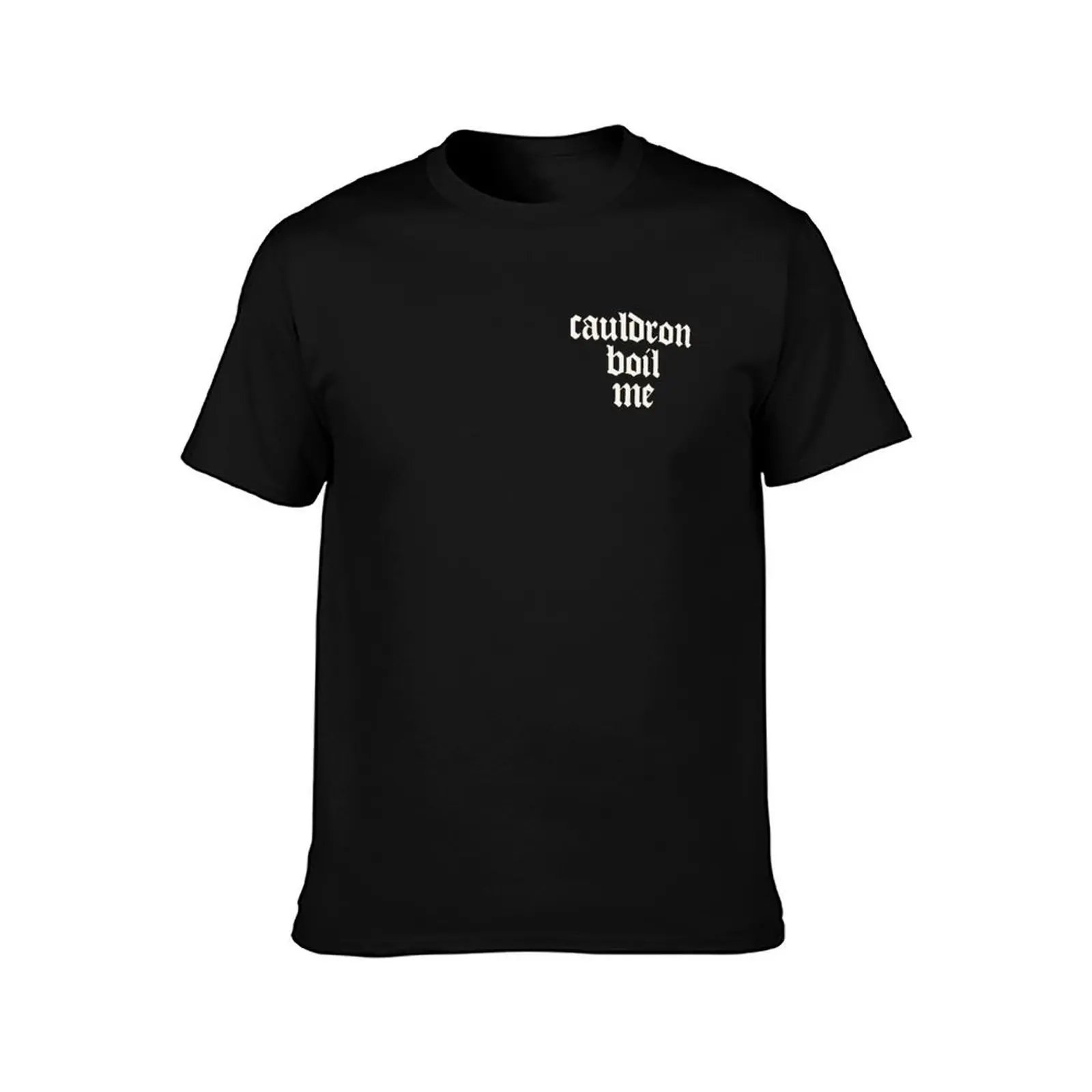 Cauldron Boil Me T-Shirt Summer Holiday Casual Tee