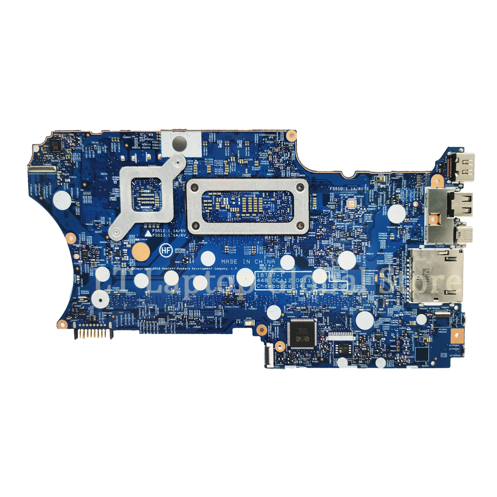 18737-1 Placa base para HP Pavilion X360 14-CD 14M-CD L36451-001 L36452-601 la placa base del ordenador portátil con i3 i5 i7 CPU 940MX 2G