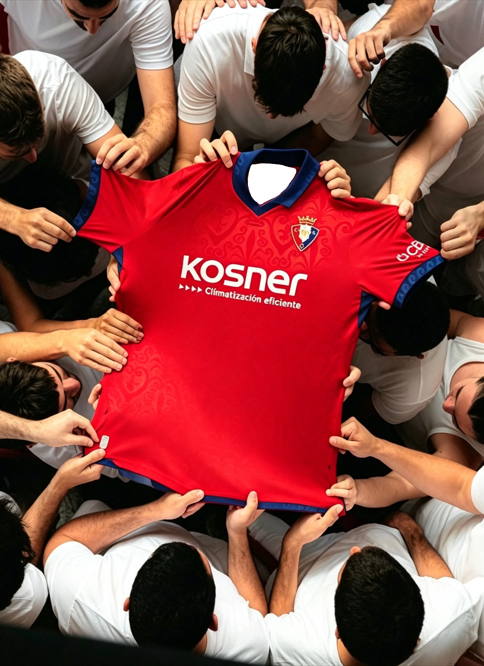 2026/27 CA Osasuna Season Jersey, 3D Print Design Quick-Dry Breathable T-Shirt, Men and Women Mesh Football T-Shirt