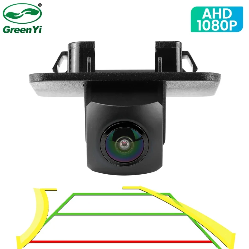 Dynamic Trajectory AHD Car Plate Light Rear View Camera For Mazda  CX-7 CX-5 CX-3 CX-4 Mazda 6 Mazda 3 Axela BM Mazda2 Mazda5 M5