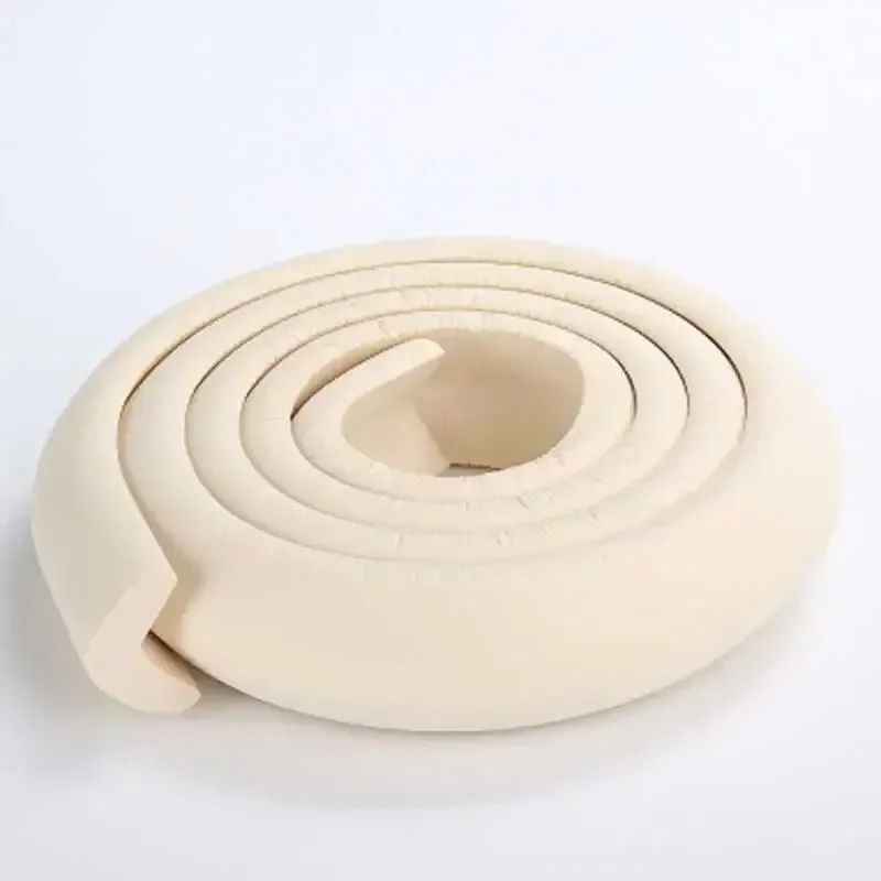 Borde de mesa anticolisión de seguridad para bebés de 2M, tira protectora en forma de L, tira anticolisión, tira protectora para esquina de la Mesa de seguridad