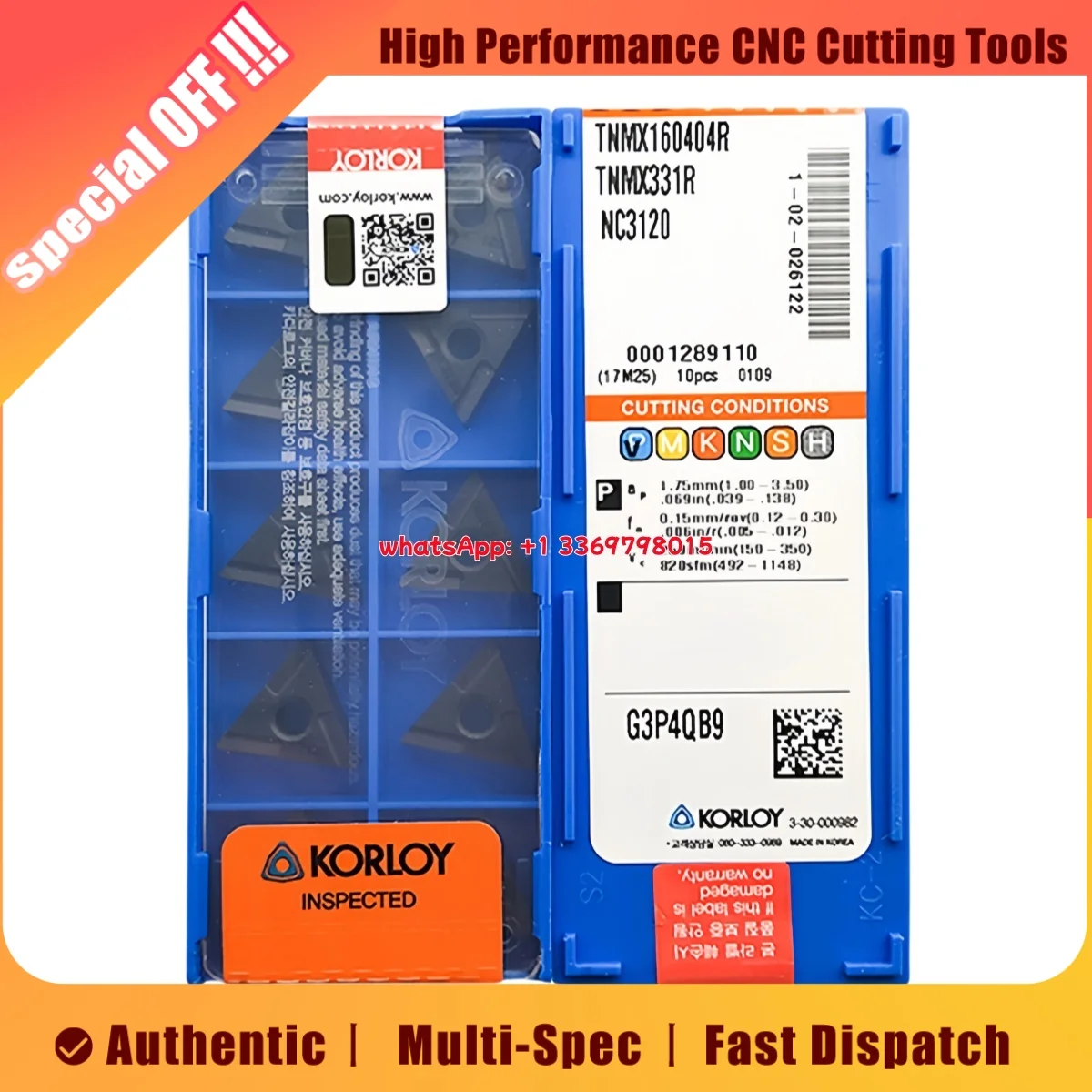 

10pcs Original TNMX TNMX16 TNMX1604 TNMX160404 L-SH TNMX160408 R-SH PC5300 Turning Insert