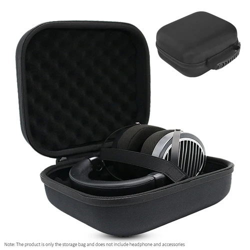 Imagen 1 del producto Bolsa de almacenamiento dura de EVA para auriculares HIFIMAN Edition XS HE400se, SUNDARA EDXS Neumann NDH20, Estuche de transporte de viaje para auriculares