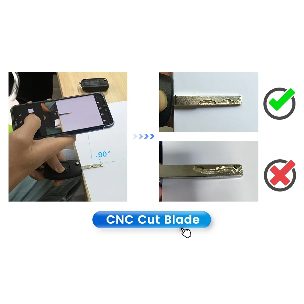 

KEYYOU With CNC Cutting Service EWS Sytem ID44 Chip For BMW E38 E39 E46 X3 X5 Z3 Z4 1/3/5/7 Series 315/433MHz Remote Car Key