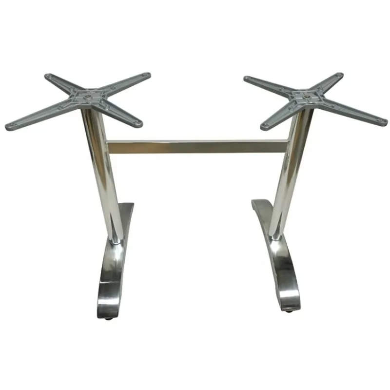 

Полированное алюминиевое основание для уличного стола с двойной трубкой для ATV и UTV