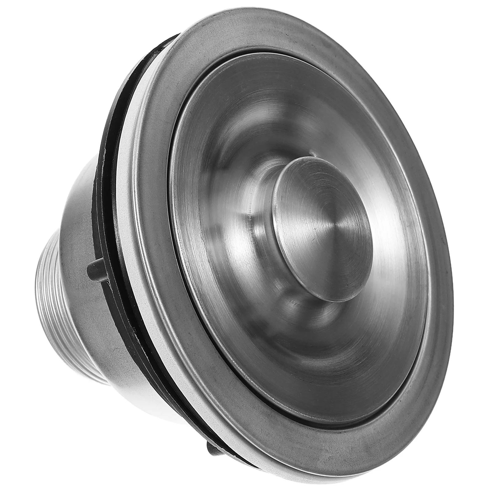 Premium Stainless Steel Sink Drain for Kitchen with Built-in Strainer Heavy Duty Drain Assembly Easy Clean Removable Basket Food