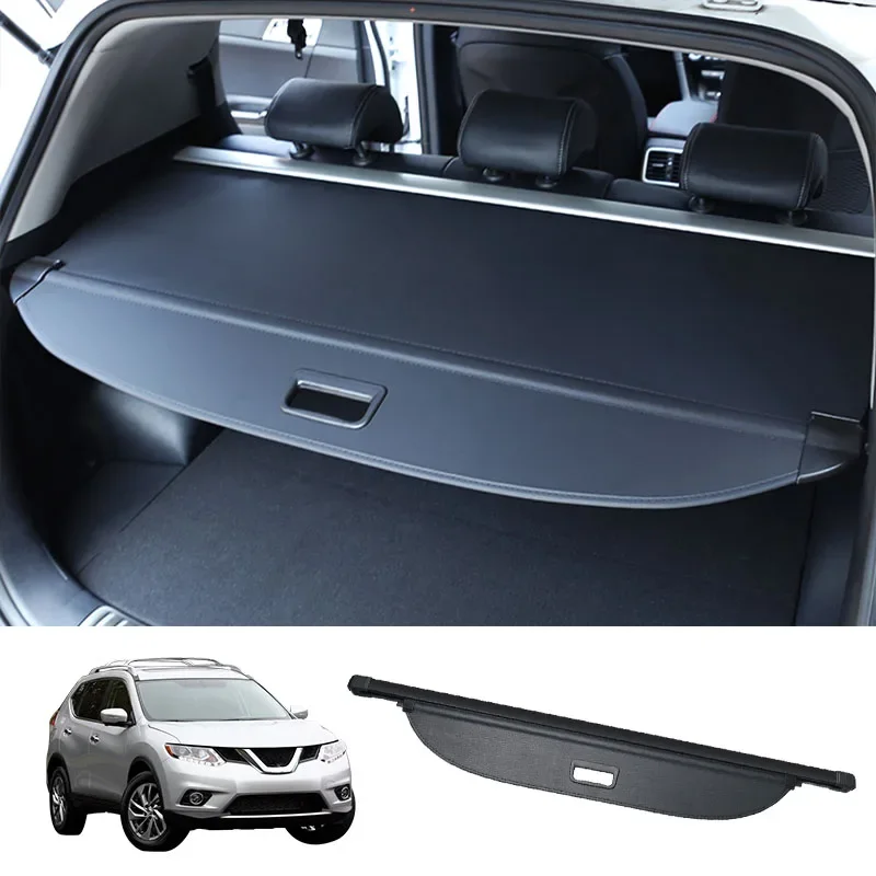 

For Nissan ROGUE Retractable Parcel Rack Trunk Organizer Protect Privacy Auto Parts 2008-2016 Years Tail Box Trunk Cover