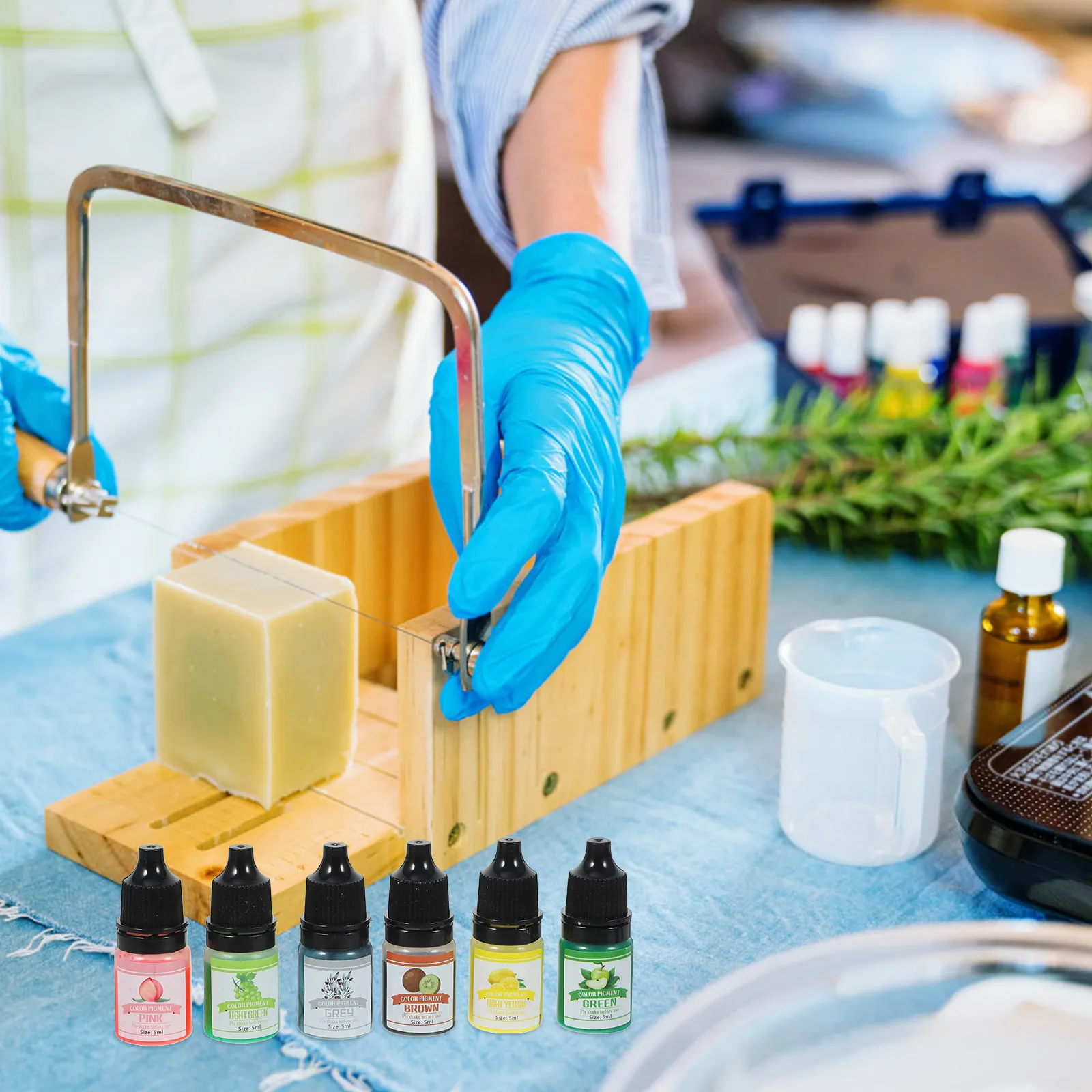 1 Box Aromatherapy Colorants Safe Premium Material DIY Scented Soap Coloring Resin Pigment for Handmade Crafts