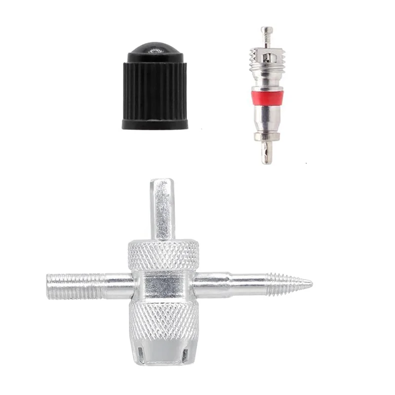 Valve Stem Puller Installer Tool, Single Head Tire Valve Core Remover Installer Tool(40Pcs) Durable Easy To Use