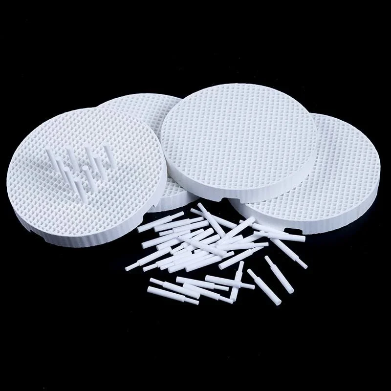 

Dental Laboratory Honeycomb Board Dental Porcelain Board Metal Needle Zirconia Needle Accessories Dental Technician Supplies