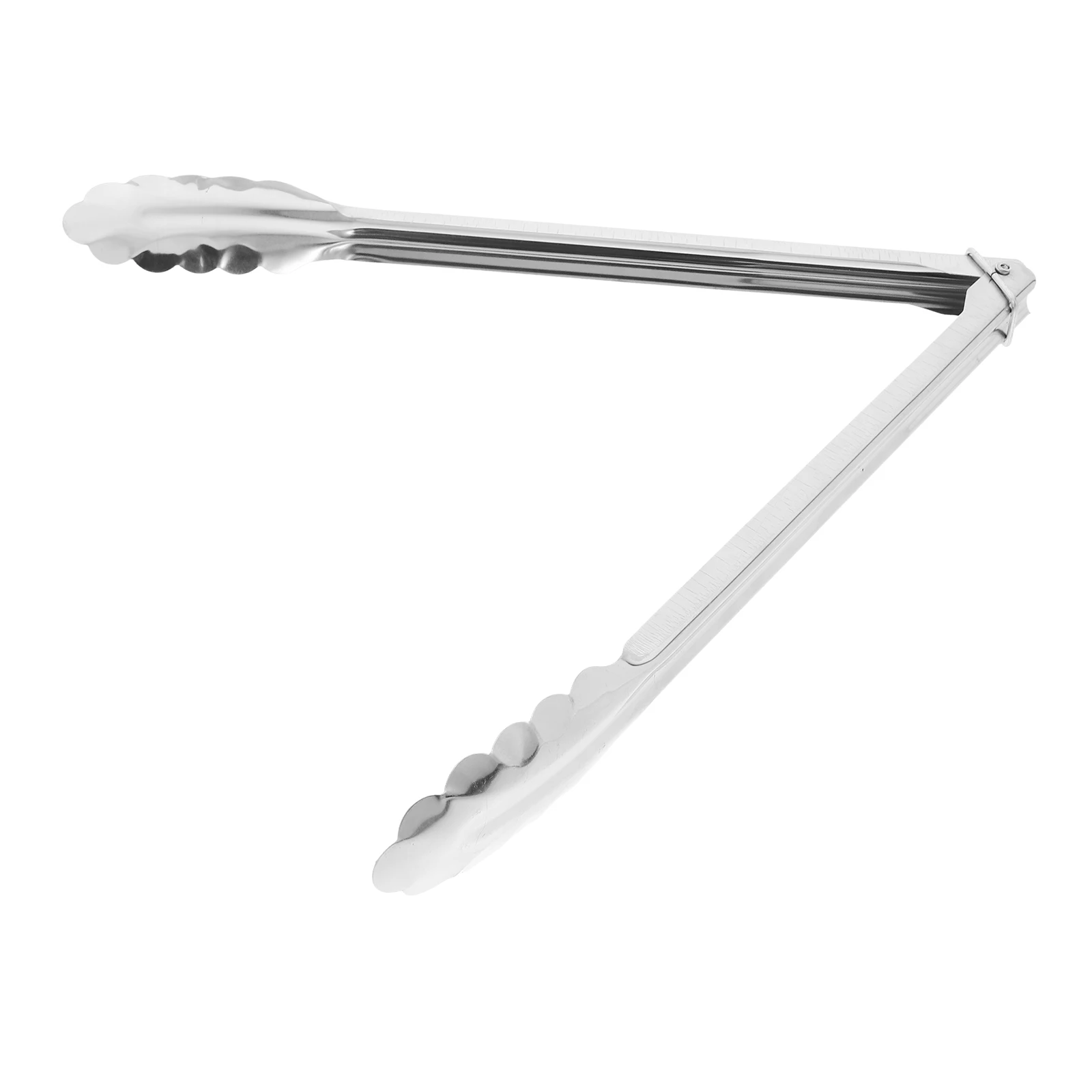 

Thickened Stainless Steel Bread Clips Tong Barbecue Cooking Tongs Food Grill Bbq for Heavy Duty