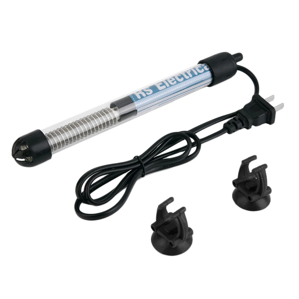 

220 V Heater for Fish Tank Heating Rod Freshwater Aquarium Temperature Adjustment Saltwater Submersible
