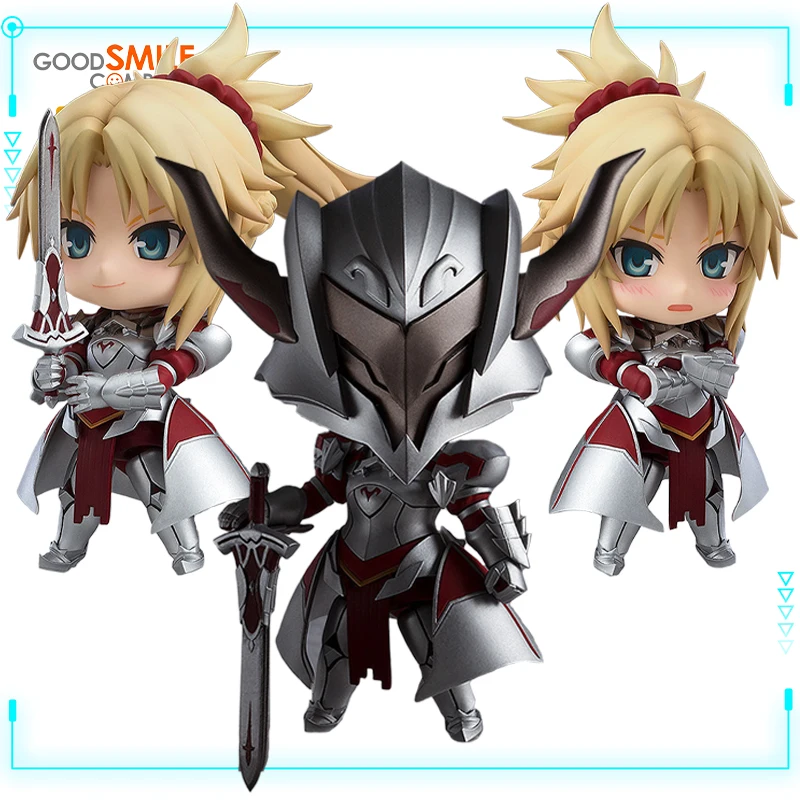 

GSC Original Genuine Fate/Apocrypha Mordred Nendoroid 885 Saber of Red Kawaii Q Version 10cm Collections Model Toy Action Figure