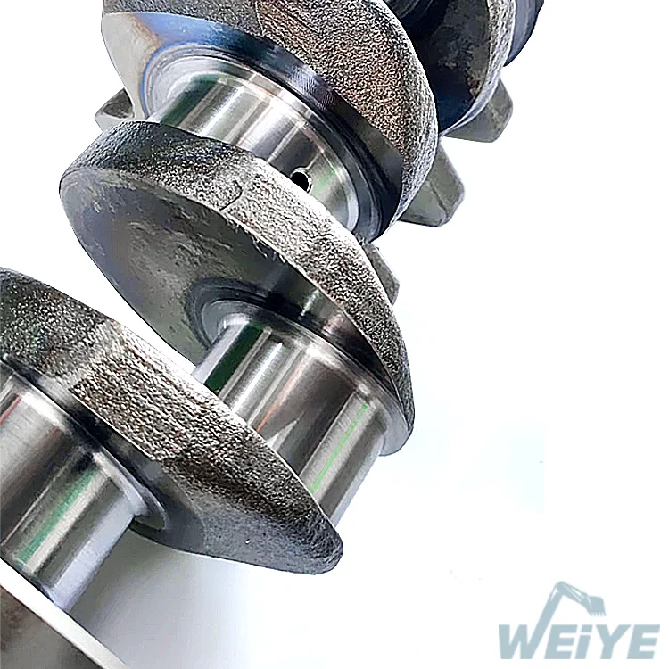 for DE08 D1146 Crankshaft 150107-00275 for Develon Part for Doosan Engine Spare Parts Excavator Accessories