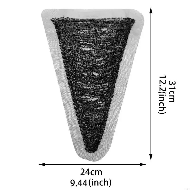 270D ไดนามิกหลายชั้น Fringe Beaded Trim พู่ชุดแต่งงานเสื้อผ้าสบายๆเหมาะสำหรับผู้นำเทรนด์