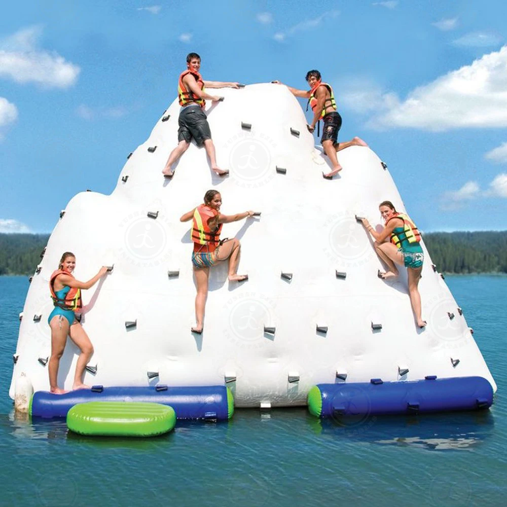 Giant Inflatable Easy Setup Versatile Water Climbing Wall for Endless Summer Fun