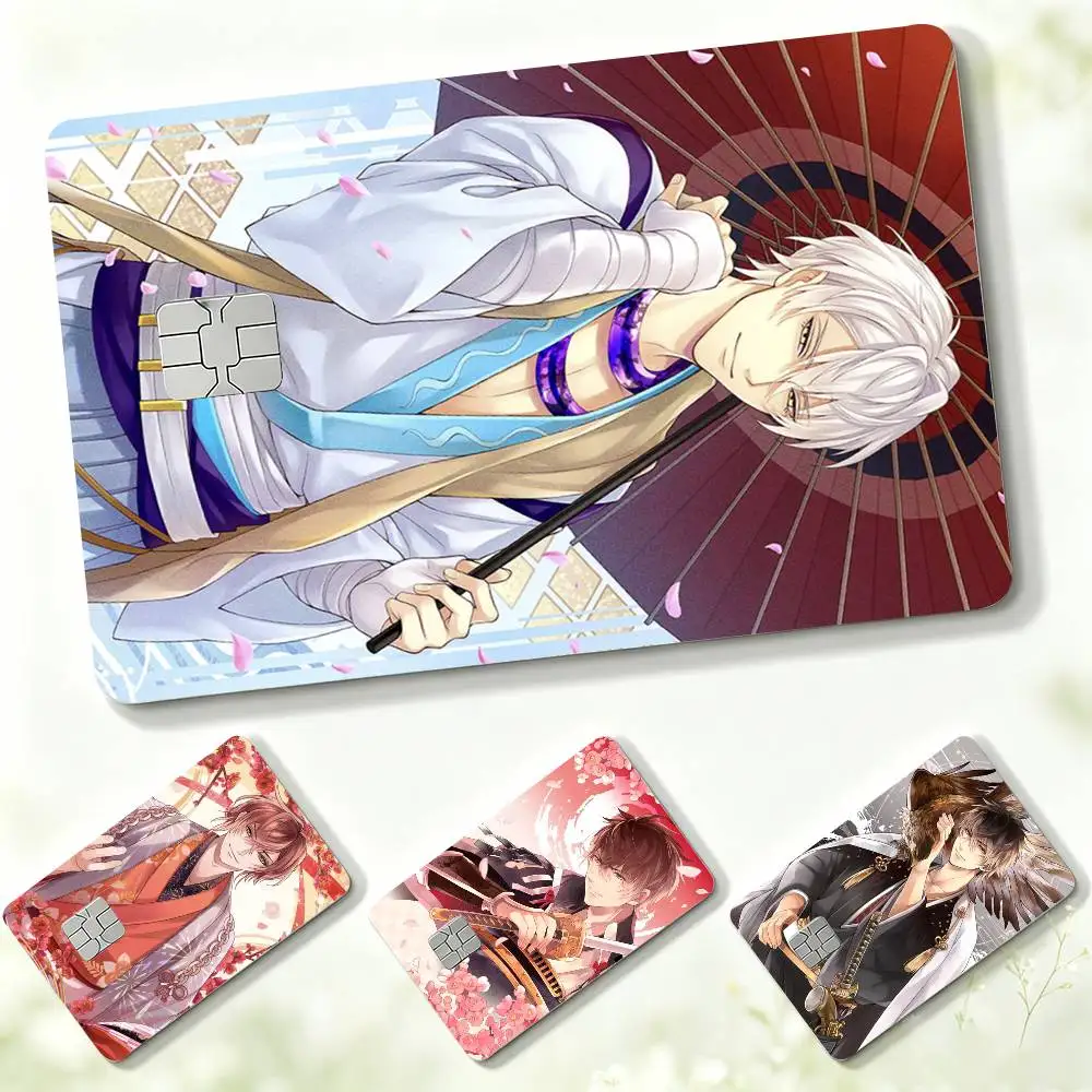 Otome-style Mobile Game F-Food F-Fantasy  Credit Card HD Stickers Small Chip Waterproof Sticker Game Card Decal Gift