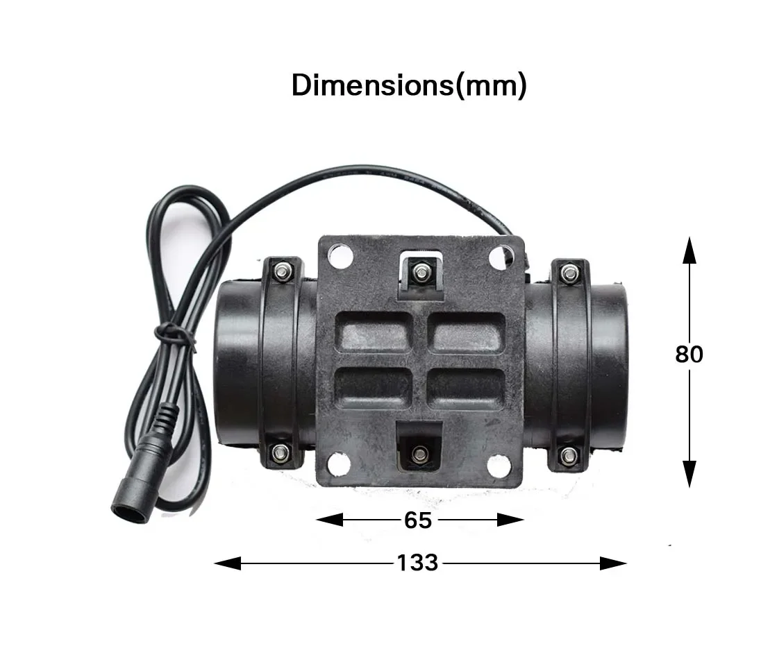 DC24V 12V Vibrating Motor 3000rpm High Force for Anti Fatigue Driving Warning Massage Bed
