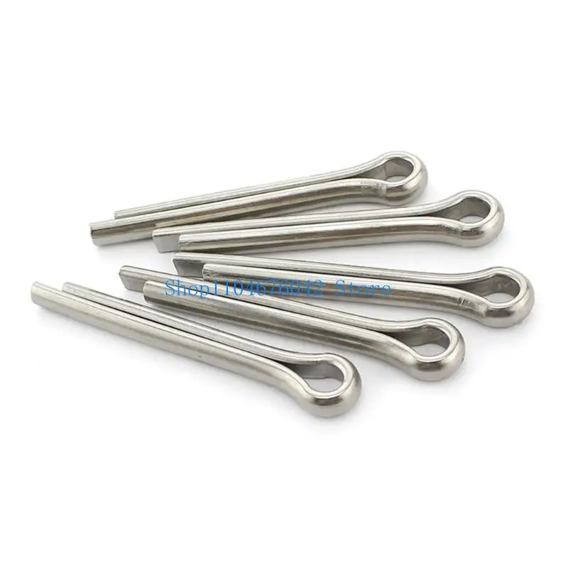 652F 150Pcs Assorted Size Stainless Steel Hitch Pin Cotter Pin for Secure Locking