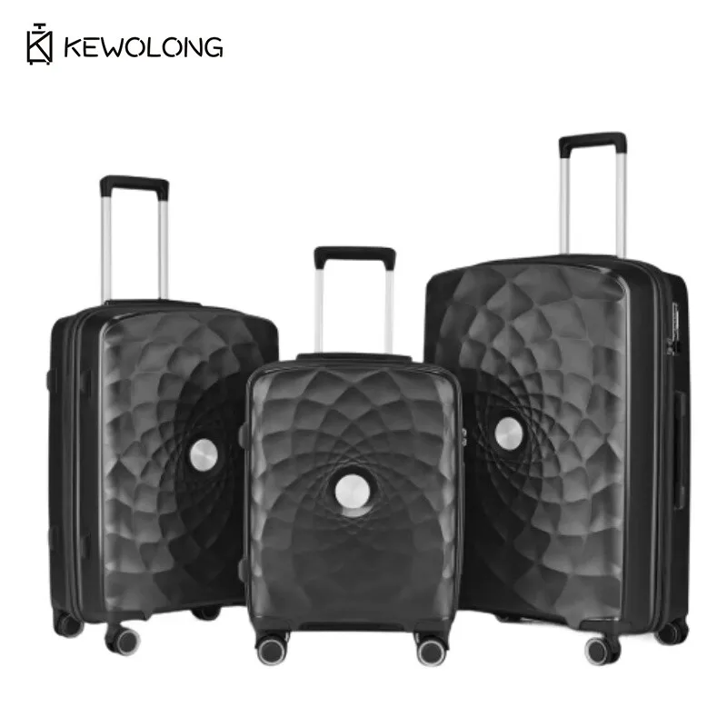 

Lightweight & Durable 20 24 28 Inch PP Suitcase - Complete Spinner Wheel System Trolley Luggage, Heavy Duty Check-in