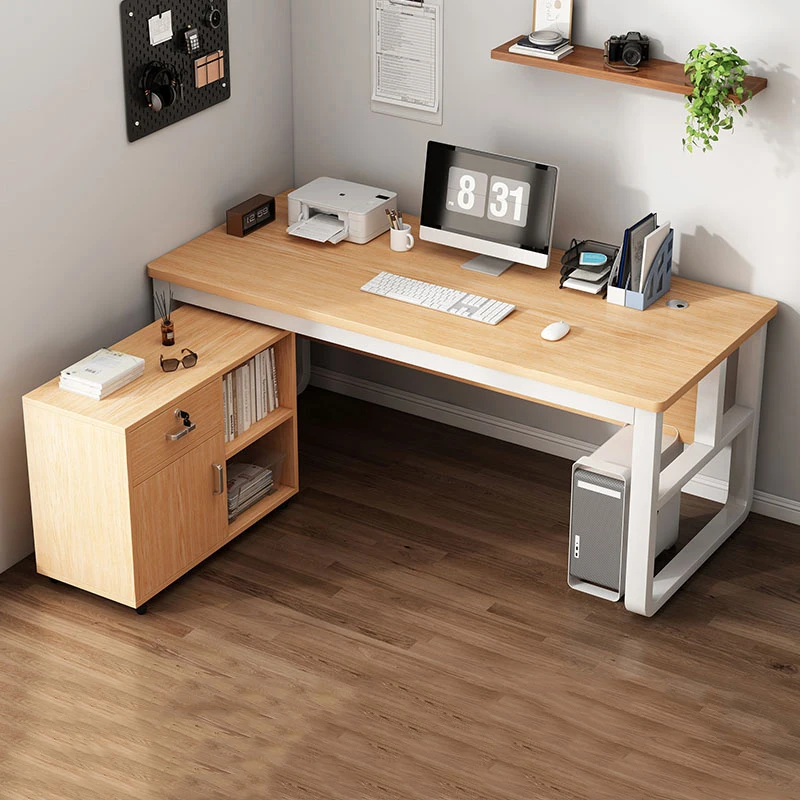 Study Storage Office Desk Drawers Bedroom Executive Workbench Office Desk Meeting Desktop Table Ordinateur Home Furniture