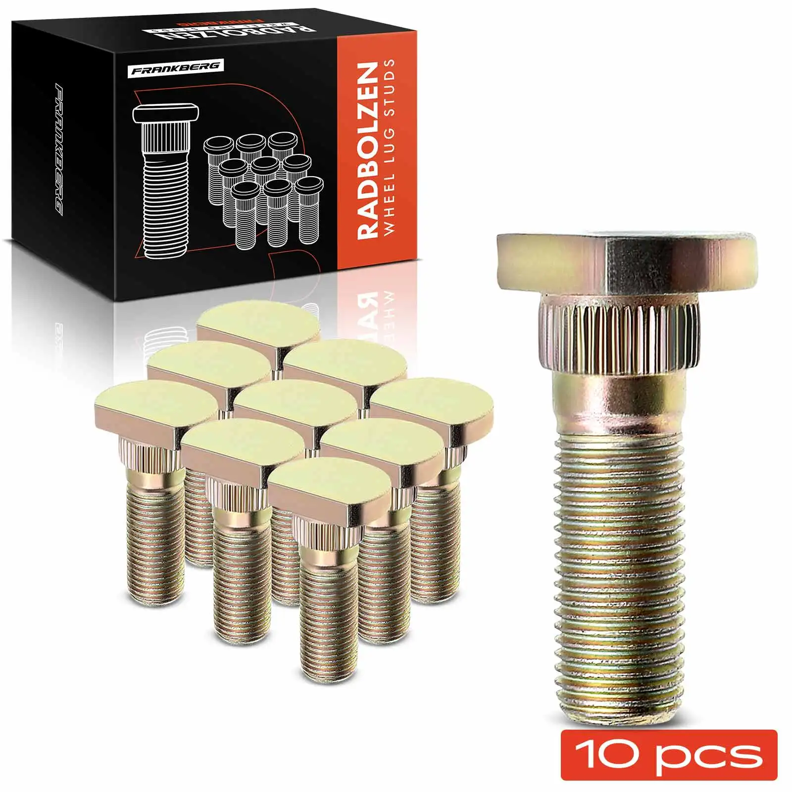 Frankberg 10x Wielbouten Vooras en Achteras voor Nissan 350 370 Primera X-Trail Almera Infiniti FX 983531 610-378