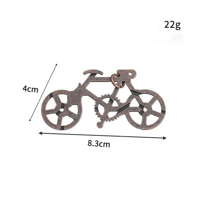Blocco Puzzle Classico IQ Rompicapo in metallo Magic Baffling Puzzle Gioco Giocattoli per bambini Adulti Regali divertenti Puzzle in metallo