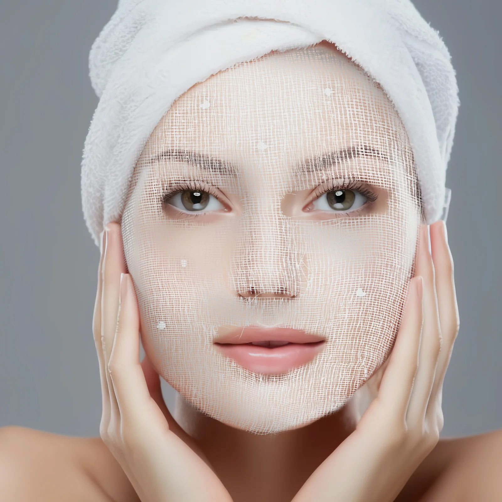 

50Pcs Disposable Facial Mask Sheets Gentle on Skin Hydrating DIY Mask Film for Smooth Glowing Complexion Anytime