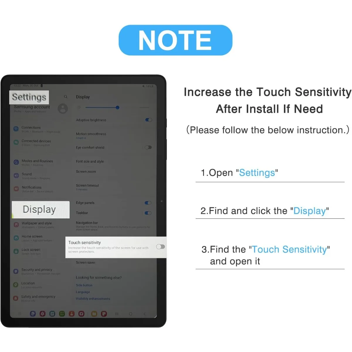 2 упаковки защитных пленки для экрана Samsung Galaxy Tab A9 Plus 11 дюймов 2023, чехол Glass HD Прозрачная пленка для Samsung Tablet A9+ X210/X216
